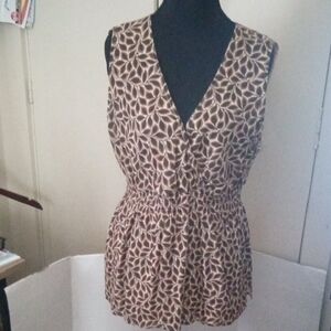 Eddie Bauer Sleeveless Top large